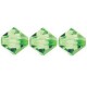 Preciosa MC Bicone 4mm beads Peridot 50520